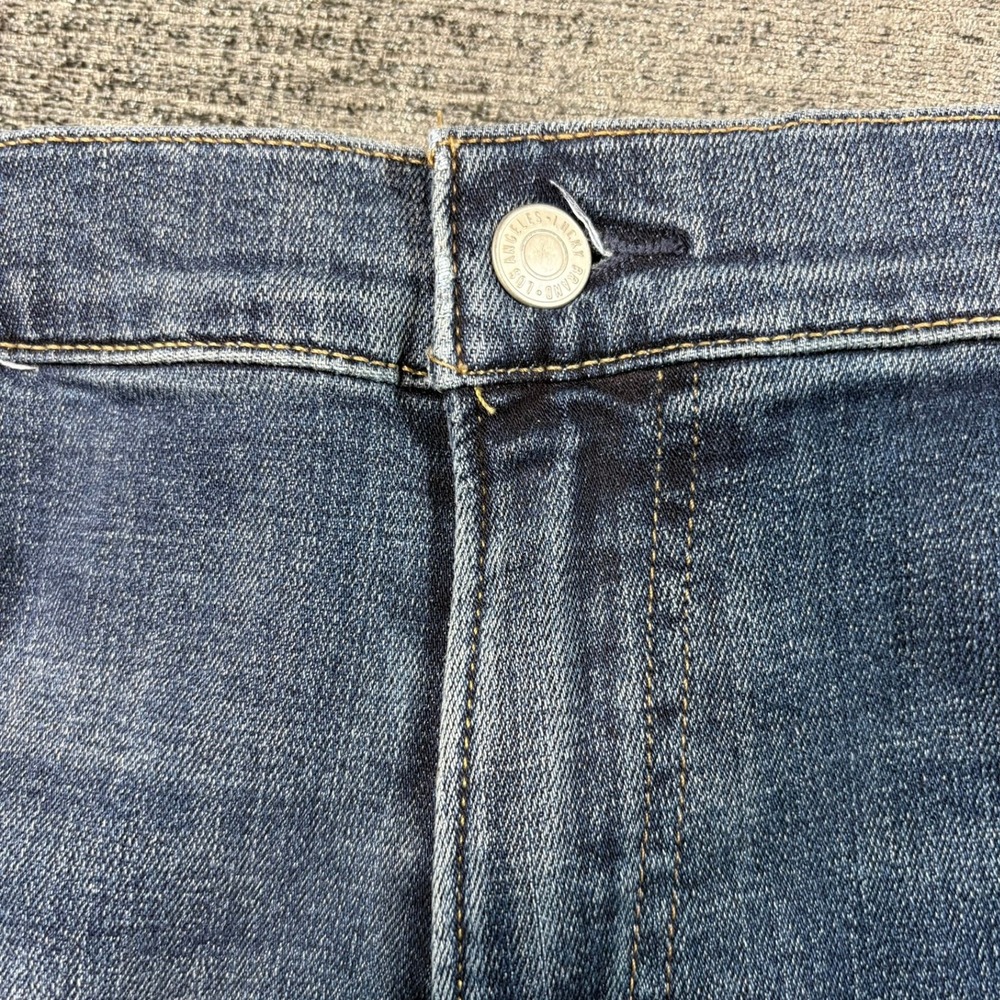 Lucky Brand Jeans W42 L32 Blue Straight Leg Medium Wash Denim - Picture 8 of 13